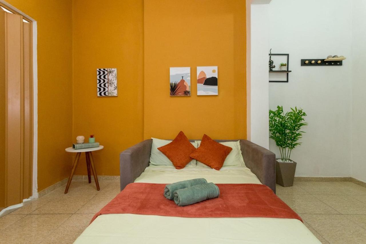 Conforto E Relax, Caminhando Para A Praia De Copacabana, Quarto E Sala, Completo, Com Wi Fi, Cozinha, Ar Condicionado Rio de Janeiro Eksteriør bilde