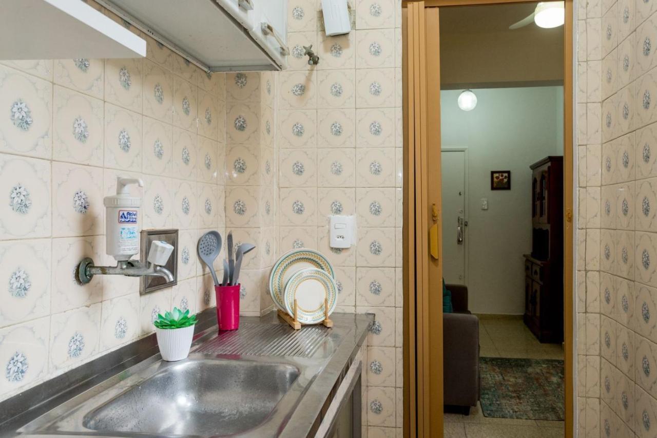 Conforto E Relax, Caminhando Para A Praia De Copacabana, Quarto E Sala, Completo, Com Wi Fi, Cozinha, Ar Condicionado Rio de Janeiro Eksteriør bilde